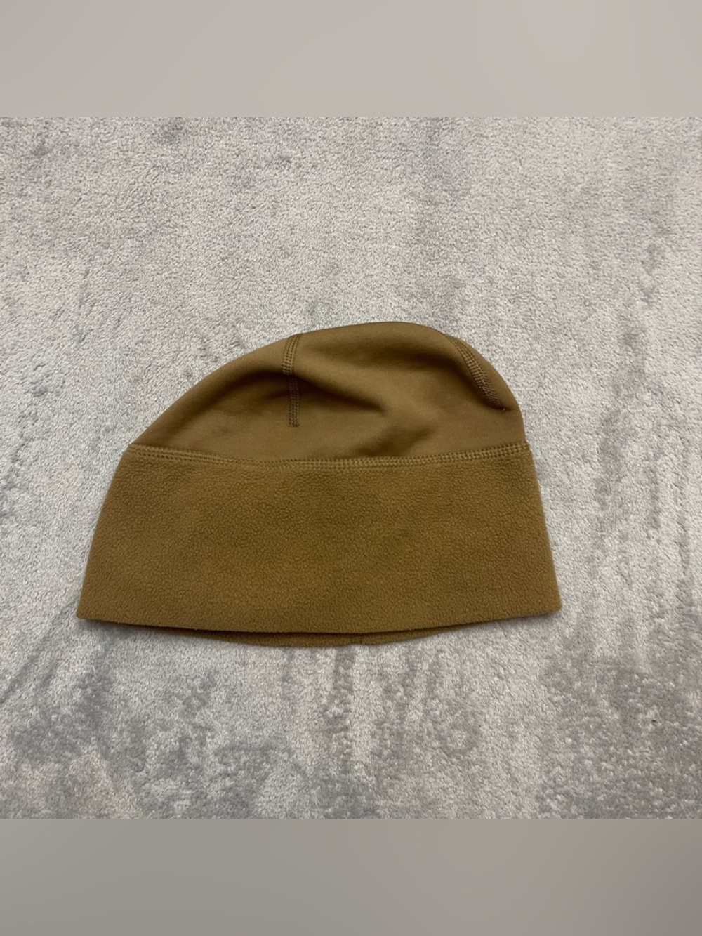 US Military Polartec Coyote Brown HardFace Microfleece Cap 8415-01-554-9632 L/XL